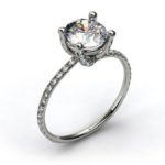 A Pave Prong Setting from James Allen