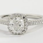 A Cushion Cut Halo Ring for Under $6000?