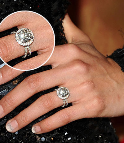 Jamie Chung's Engagement Ring for $11,380 | Engagement Ring Voyeur