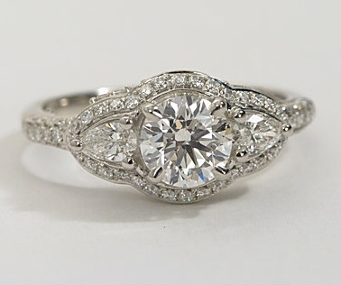 A Unique Designer Engagement Ring under $8,000 | Engagement Ring Voyeur