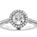 A 1.22 CT Cathedral Halo Setting for Under $3000