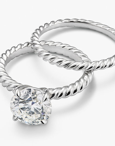 David Yurman Cabled Engagement Ring Imposters | Engagement Ring Voyeur