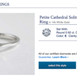 A Petite Cathedral Solitaire