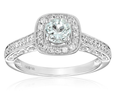affordable engagement ring from Amazon