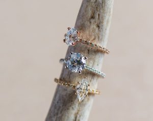 A Dainty and Versatile Setting from James Allen | Engagement Ring Voyeur