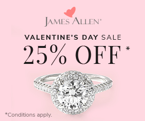 James Allen Valentines Sale